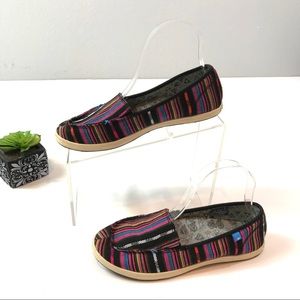 Freewaters Serape Slip on Canvas Loafer Shoe